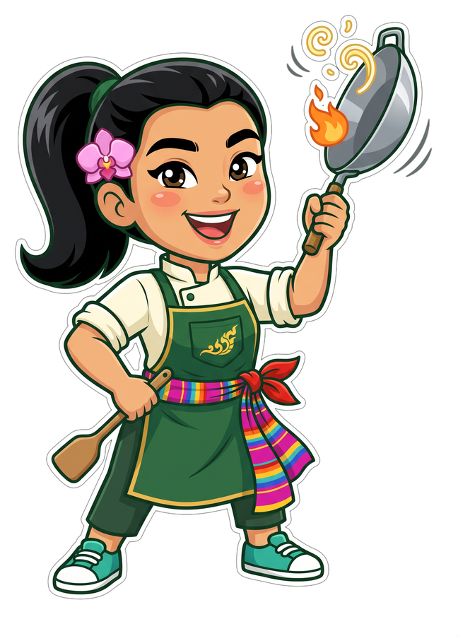 Thai Loco GoGo chef mascot